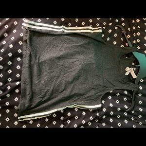 Adidas tank top, with cute cut in back